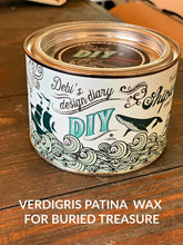 Load image into Gallery viewer, Shipwrecked Verdigris Wax, Green DIY Furniture Wax