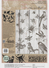 Load image into Gallery viewer, Birds & Bees 12x12 IOD Stamp