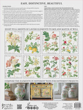 Load image into Gallery viewer, Rose Botanical IOD Transfer 12x16 Pad™