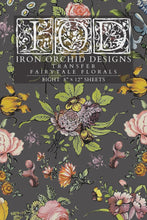 Load image into Gallery viewer, Fairytale Florals IOD Transfer 8x12 Pad™