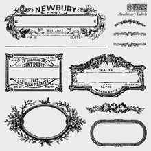 Load image into Gallery viewer, Apothecary Labels 6x6 IOD Stamp™