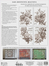 Load image into Gallery viewer, May's Roses IOD Transfer 12x16 Pad
