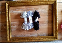 Load image into Gallery viewer, Seam Binding- Crinkled-Black, Gray and Silver Set