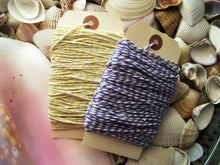 Load image into Gallery viewer, Bakers Twine-25 yards-yellow and White
