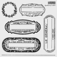 Load image into Gallery viewer, Apothecary Labels 6x6 IOD Stamp™
