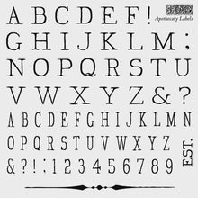 Load image into Gallery viewer, Apothecary Labels 6x6 IOD Stamp™
