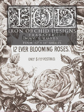 Load image into Gallery viewer, May's Roses IOD Transfer 12x16 Pad
