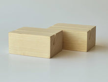 Load image into Gallery viewer, Wood Block Stands
