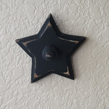 Load image into Gallery viewer, Star Finial Hanger black
