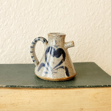 Load image into Gallery viewer, Tiny Gray and Blue Pitcher
