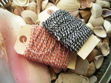Load image into Gallery viewer, Bakers Twine-25 yards- orange and White
