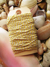 Load image into Gallery viewer, Bakers Twine-25 yards-yellow and White
